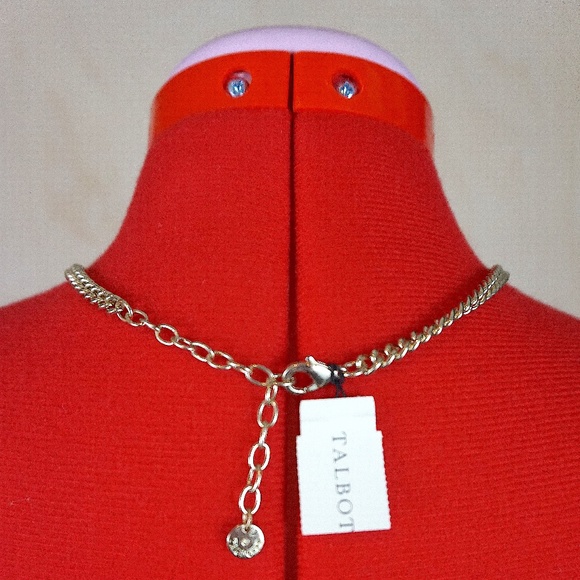 Talbots Faux Pearl Statement Necklace - Picture 4 of 6